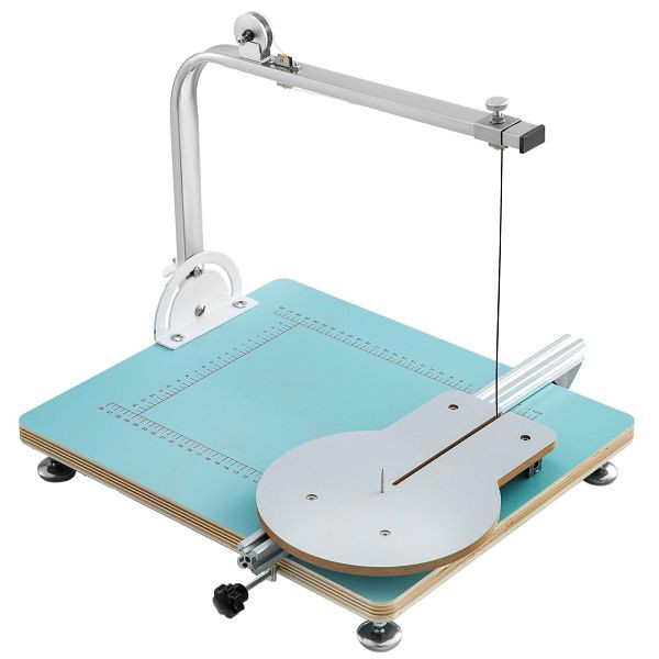 VEVOR Heißdrahtschneider Schaumstoffschneidemaschine 20CM Einstellbare Temperatur Skalierte Werkbank 77 x 36 x 35,5 cm, PMQGJKD6PMQGD0001V2