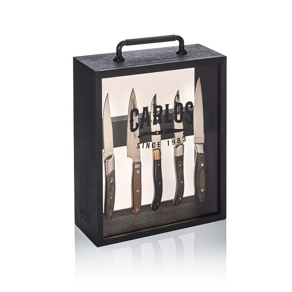 WAS The Box CARLOS, 26,5 x 10 x 32,5 cm, gebeizte Eiche, Acryl, 6424000