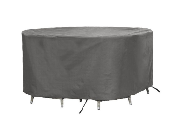 BEST Schutzhülle für Möbelsets klein Ø200x85 cm, Hellgrau, 61000033