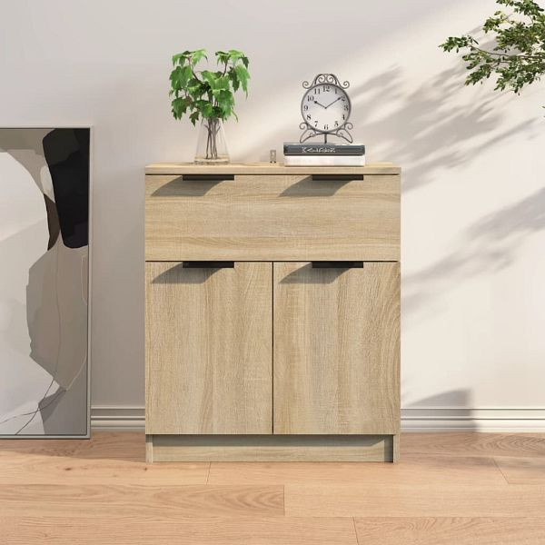 vidaXL Sideboard Sonoma-Eiche 60x30x70 cm Holzwerkstoff, 811091