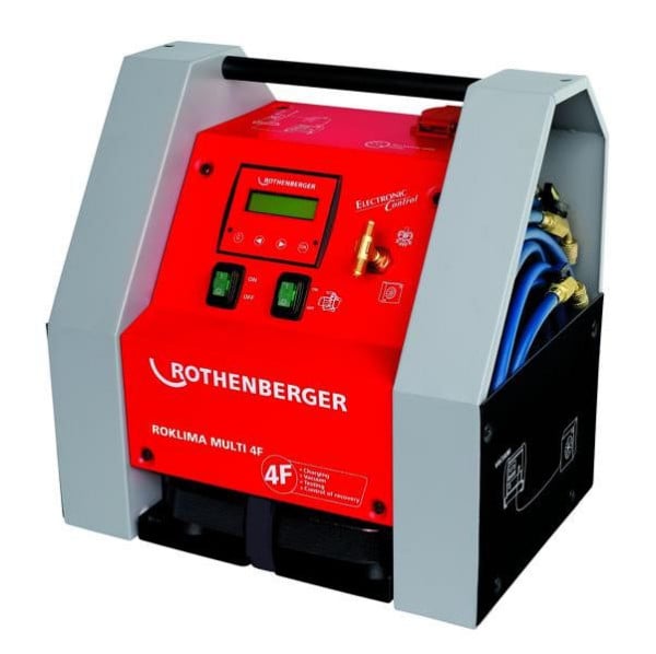 Rothenberger Vollautomatisches Kälte-/Klimawartungsgerät Roklima Multi 4F, 80 bar, 1000000138