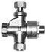 Benkiser Selbstschlussventil 3/8 Zoll Anschluss Überwurfmutter, 3/8 Zoll Abgang Überwurfmutter, 0610525