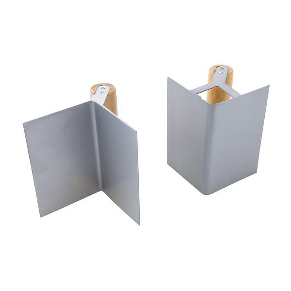 Silverline Innen- und Außen-Eckspachtel, 2-tlg. Satz, 125 x 80 mm, 633461