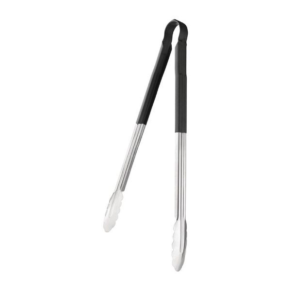 Hygiplas farbkodierte Servierzange schwarz 40,5cm, HC848