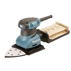 Makita Faust-Schwingschleifer 200 W, 114x102 mm,14.000min-1, im MAKPAC, BO4565J