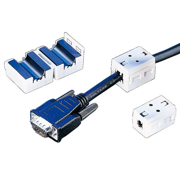 ROLINE Filter Ferrit-10, Abmaße (HxBxT): 23.5 x 24.5 x 32 mm, 11.05.1010