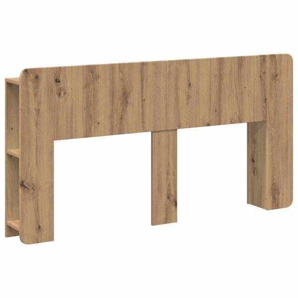 vidaXL Kopfteil Schrank mit Speicher Artisan-Eiche Holzwerkstoff, 8001218