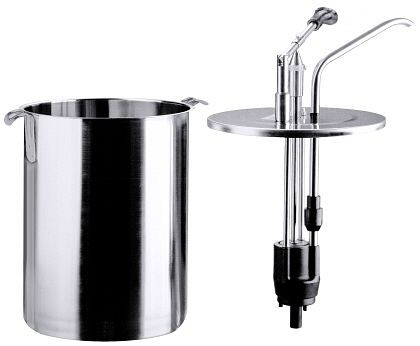 Contacto Dispenser, rund 10 l mit Behälter, 3050/010