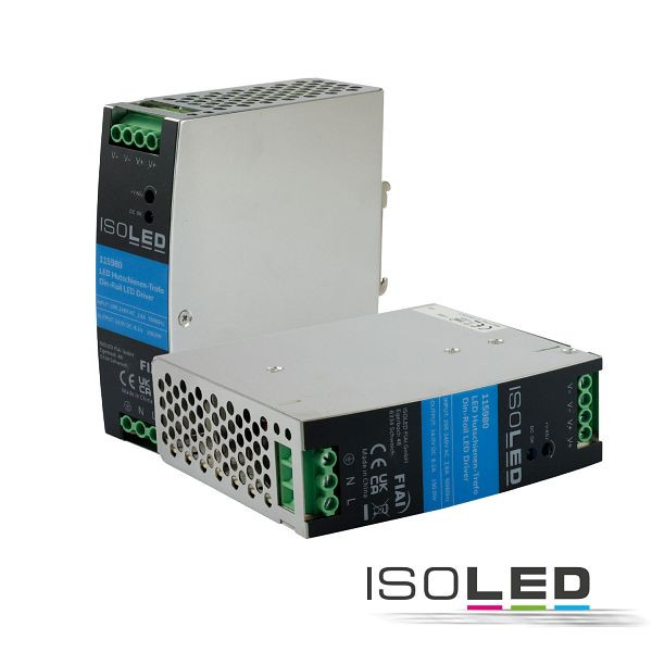 ISOLED LED Hutschienen-Trafo 24V, 24~28V/DC, 0-150W, 115980