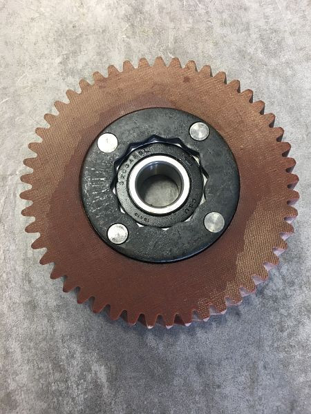 ELMAG Zahnrad 49 Z komplett mit Lager, Nr. 7, zu GBM 3/25 N, 9802058