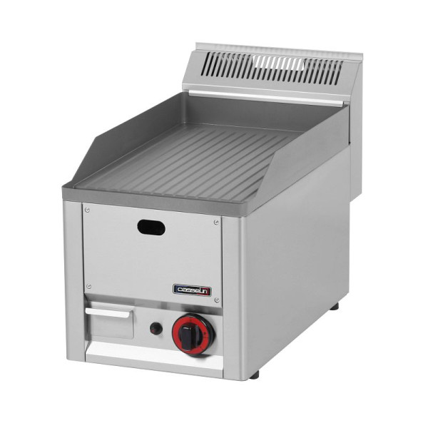 Casselin Snackplatte Gusseisen gerillt 33 Gas - Linie 600, C6PASFRG33