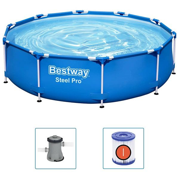 Bestway Steel Pro Swimming-Pool 305x76 cm, 92849, 6942138972443