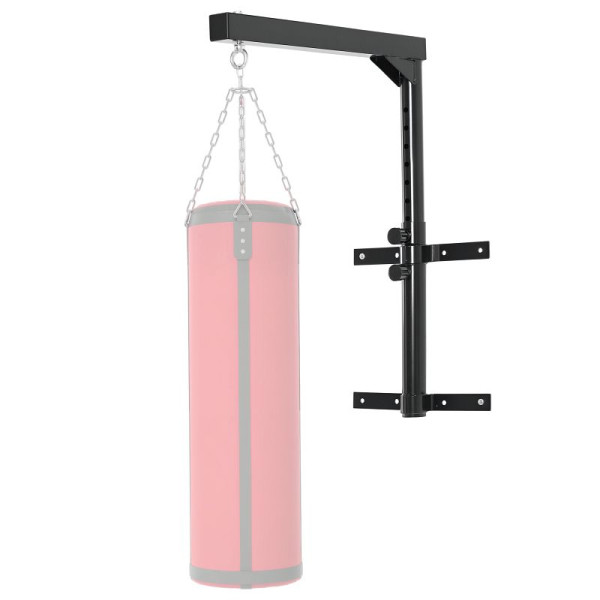 HOMCOM Boxsackhalterung Wandhalterung Boxsack Sandsack Halterung bis 100 kg Tragkraft 60-88 cm, A93-001