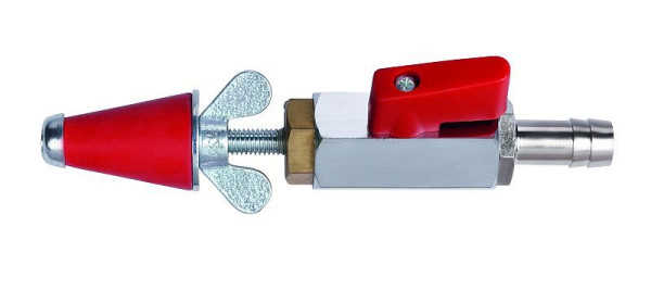 Rothenberger Gasprüfstopfen, konisch, Größe 0, 3/8"-1/2", 351220