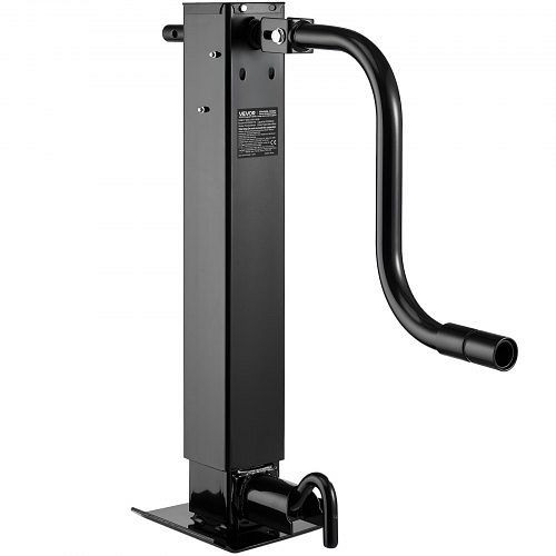 VEVOR Anhängerheber, 5443 kg, verstellbar 703-1377 mm, Kurbel, für Wohnmobil-, Nutzfahrzeug- & Yachtanhänger, HJSTCQJDSYKCW5D63001V0