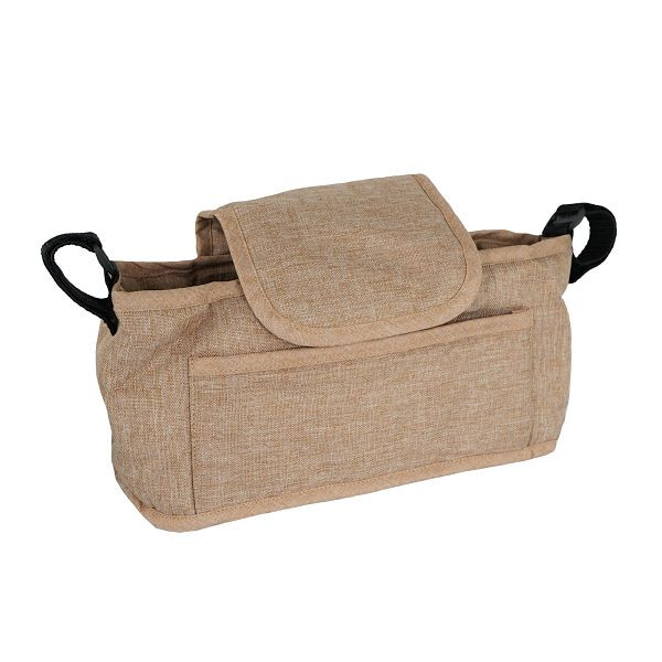 Monster Haustierwagen Fronttasche, gewebtes Beige, 213906