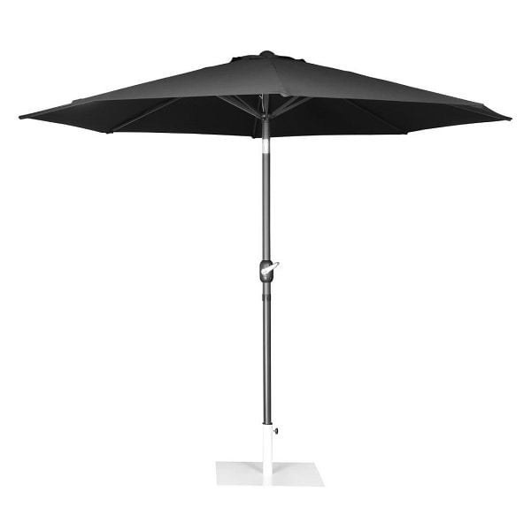 Bolero Sevilla Runder Sonnenschirm 3m Durchmesser Schwarz, DZ870