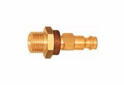 Riegler Unverwechselbarer Nippel, Messing blank, Innengewinde NW 5, 107652