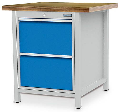 Bedrunka+Hirth Kastenwerkbank R18-24, 2x 300 mm, Schubladen-Vollauszug, 810 x 750 x 959 mm, 03.055.11V9