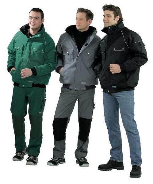 Planam Canvas 320 Winterblouson, grün/grün, Größe M, 2181048