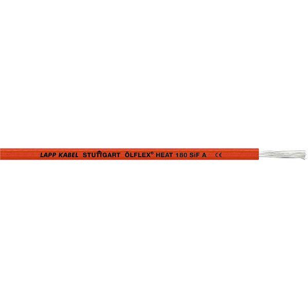 LAPP Einzelader ÖLFLEX® Heat 180 SiF A 1x2,5, Orange, VE: 100 Meter, 1249686/100