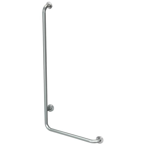 KWC Winkelgriff, Contina, Edelstahl, Winkel 90 Grad, Ausführung rechts, 493x828x82 mm, 2030038225