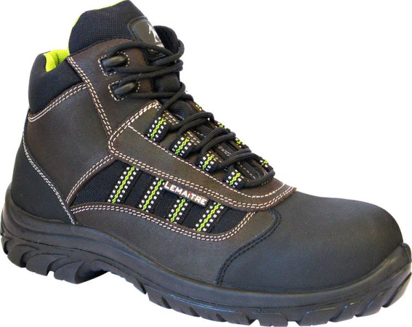 Lemaitre Danube S3 Sicherheitsstiefel, schwarz/braun, Größe: 44, 134544