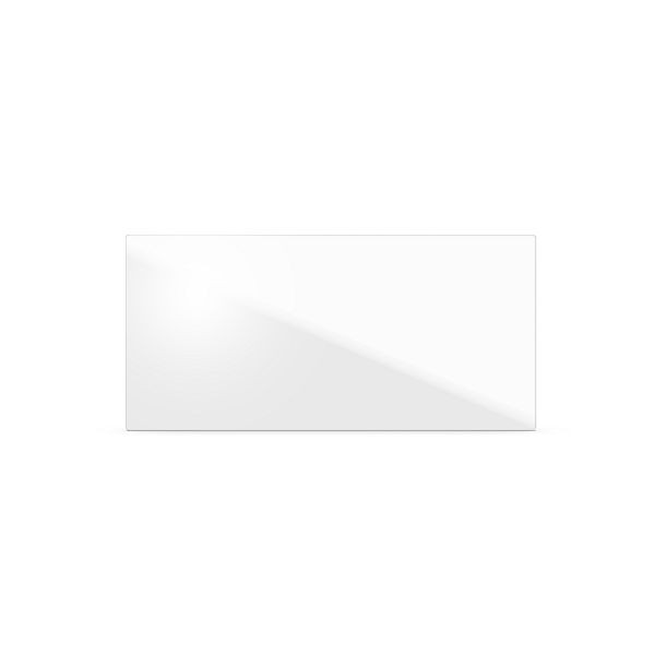 Etherma Infrarotheizung SMART, Glas reinweiß satiniert, 130x63cm, 680W, 230V, 46301