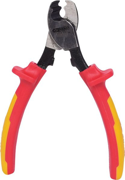 KS Tools ERGOTORQUE VDE Kabelschere, 165mm, 117.1122, 4042146121177