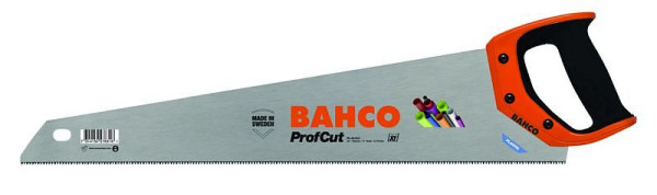 Bahco Profcut Handsäge, 550 mm, 11/12 Zähne pro Zoll, für alle Kunststoffmaterialien, PC-22-PLC