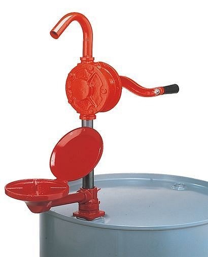 asecos Handkurbelrotationspumpe, mit Tauchrohrsatz, 2745