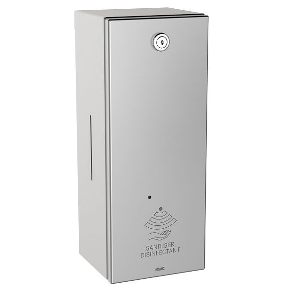 KWC Desinfektionsmittelspender, RODAN, elektronisch gesteuert, Edelstahl, 120x295x115 mm, AP, 2030062868