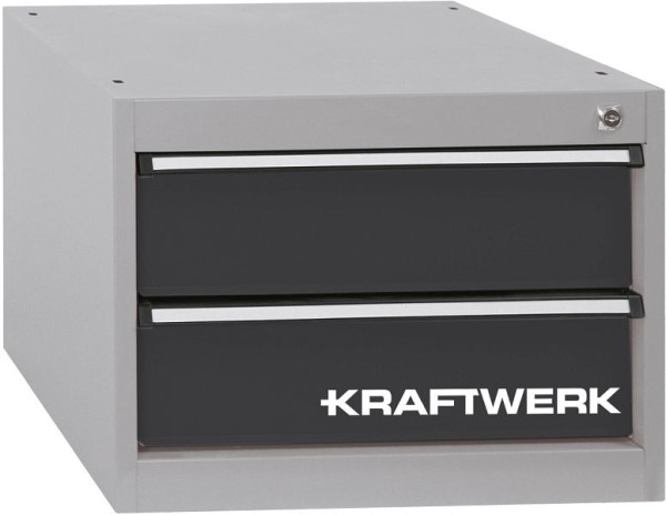Kraftwerk Schubladenbox 380x535x600 mm, 2 Schubladen, 135 mm, 137.001.001