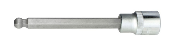 SW-Stahl Schraubendreheinsatz, 1/2", Innensechskant, 12 x 140 mm, Kugelkopf, 05010L-12