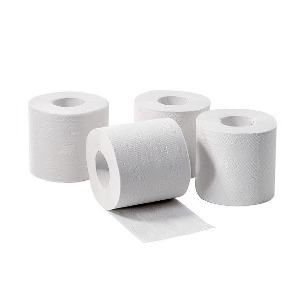 WERO Toilettenpapier Tissue 2-lagig, weiß, VE: 48 Rollen, 20634503