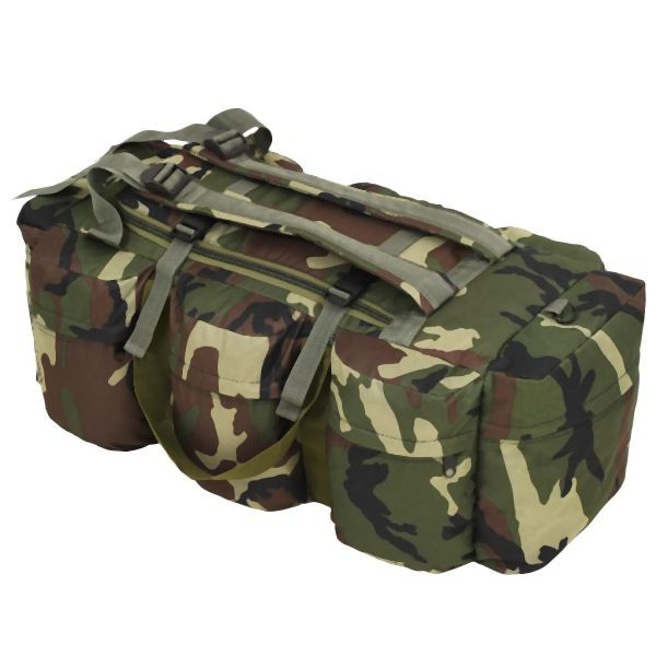 vidaXL 3-in-1 Seesack Armee-Stil 90 L Camouflage, 91389