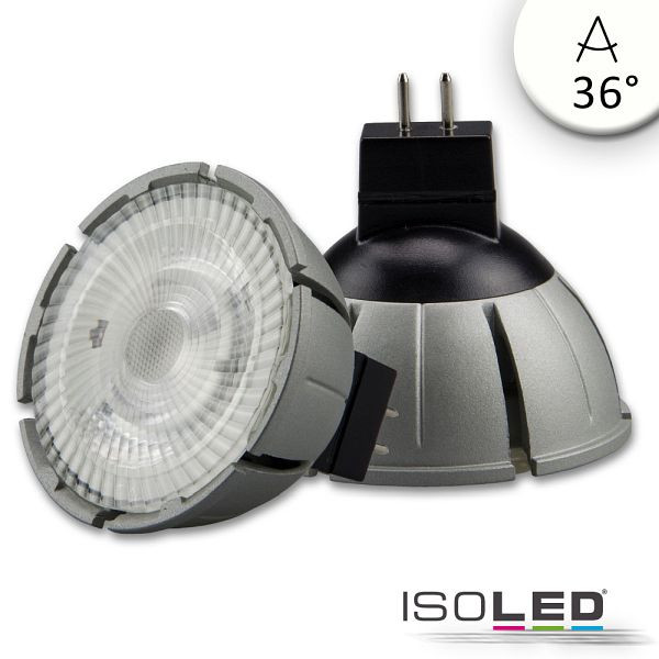 ISOLED MR16 Vollspektrum LED Strahler 7W COB, 36°, 4000K, dimmbar, 113684