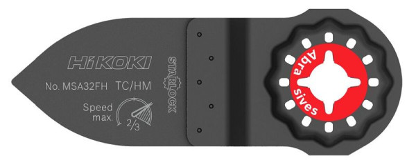 HiKOKI Multi tool Blatt abrasiv TC STARLOCK MSA32FHT, 782758
