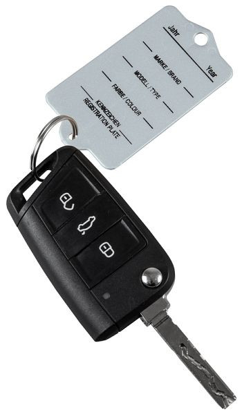 Eichner Schlüsselanhänger, hellgrau, VE: 200 Stück, 9219-00311