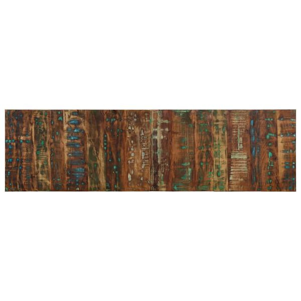 vidaXL Kopfteil Mehrfarbig 180 cm Massivholz Altholz, 4017510