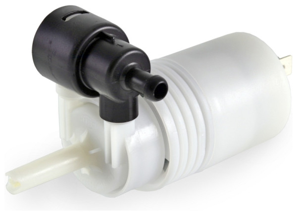 HELLA Waschwasserpumpe, Scheibenreinigung, 12V, elektrisch, Dualpumpe, 2bar, Fördermenge: 60l/h, 8TW 005 206-011