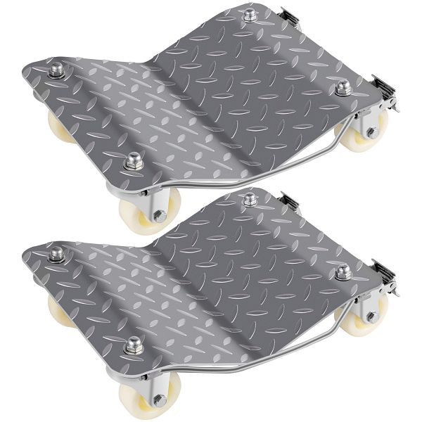 VEVOR 2 Stück 12" x 16" Satz Reifenraddollies Fahrzeugreparatuschlitten mit 4 abnehmbaren Rollen, TAD3503LTYWQ00001V0