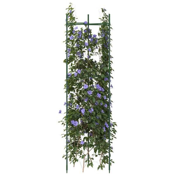 vidaXL Tomatenkäfige 8 Stück 116 cm Stahl und PP, 3281491