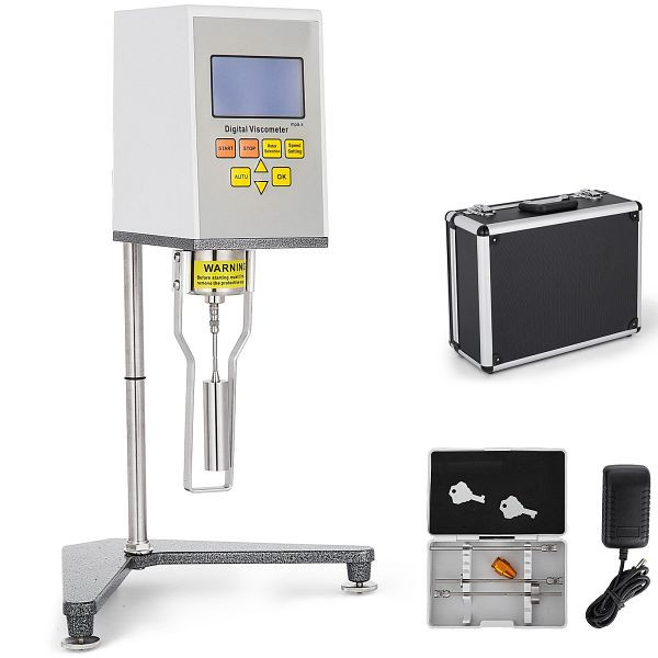 VEVOR Viskosimeter NDJ-9S Digitales Rotationsviskosimeter 10-600000000 mPa, NDJ-9SSXNDJ000001V2