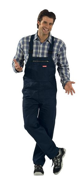 Planam BW 290 Latzhose, hydronblau, Größe 60, 0122060