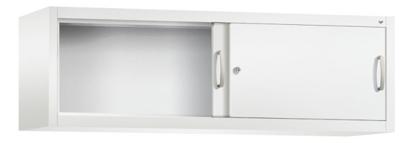 C+P Aufsatzschrank Acurado, H500xB1600xT400mm, Farbe: Verkehrsweiß, Bügelgriff, 1 OH, 2144-00 S10105