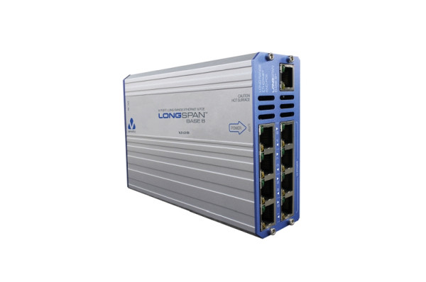 Veracity LONGSPAN BASE 8, Ethernet und PoE Extender, 8 Channel, VLS-LS-B8