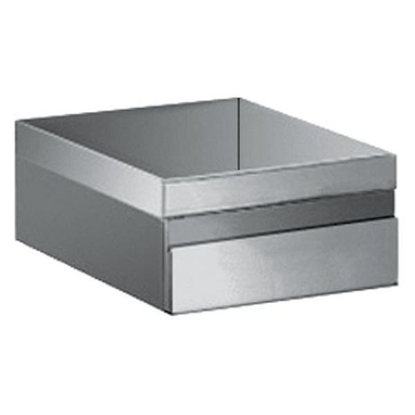 KBS Schublade für Arbeitstisch Tiefe 60cm, Außenmaterial: Arbeitsplatten Edelstahl CNS 18/10 (AISI 304) Korpus CHR (AISI 430), 90192101