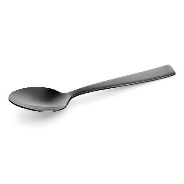 WAS Moccalöffel Hamburg-Fresh, Chromstahl, mit schwarz matter PVD Beschichtung, 620007