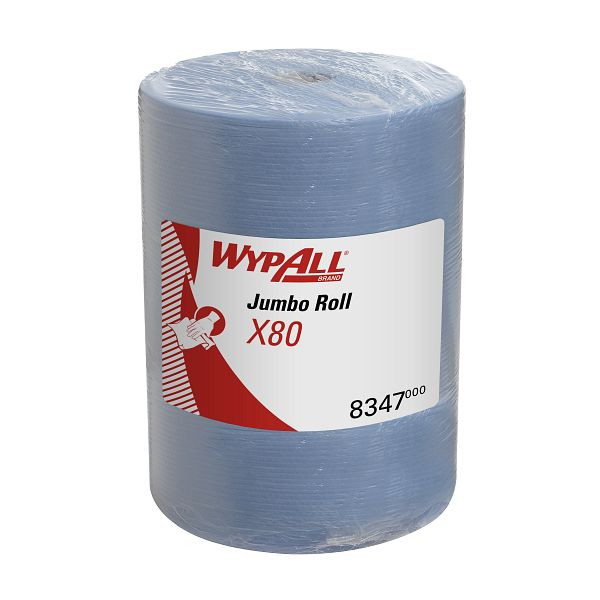 WYPALL* X80 - Großrolle, blau, 34,0 x 31,5 cm, 834700